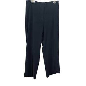 Judith Hart Dress Pants Black Trousers Size 12S Short Casual Comfort Business